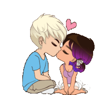 gif bisous amoureux